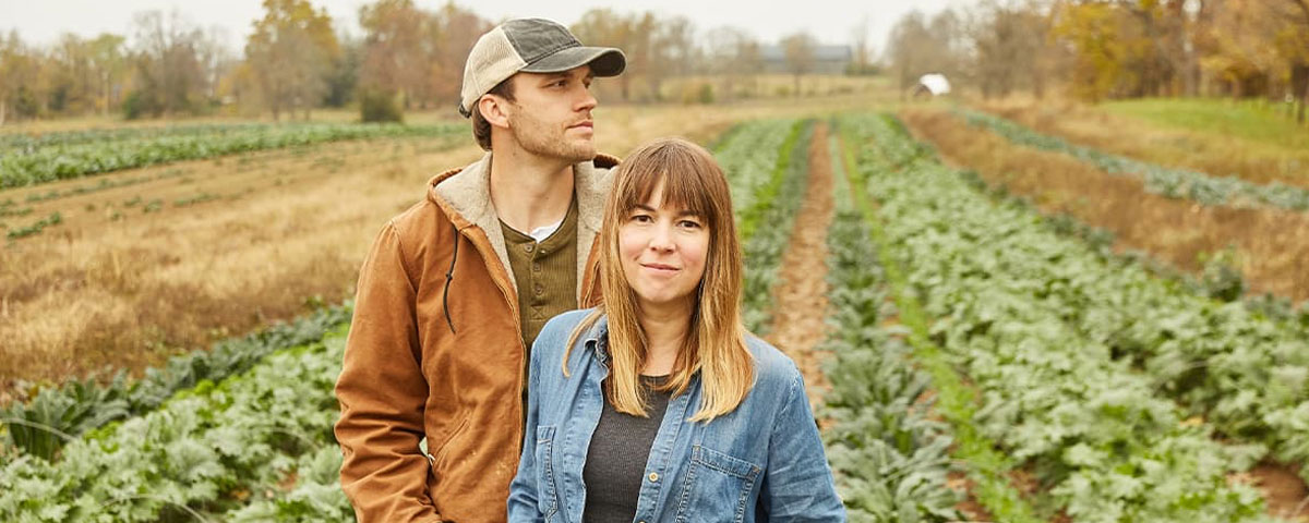 Kentucky Proud smiling farmers in a field